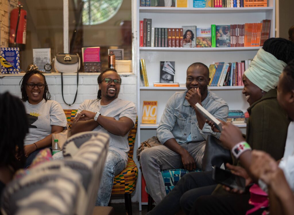 Kenyan book lovers Cheche bookshop