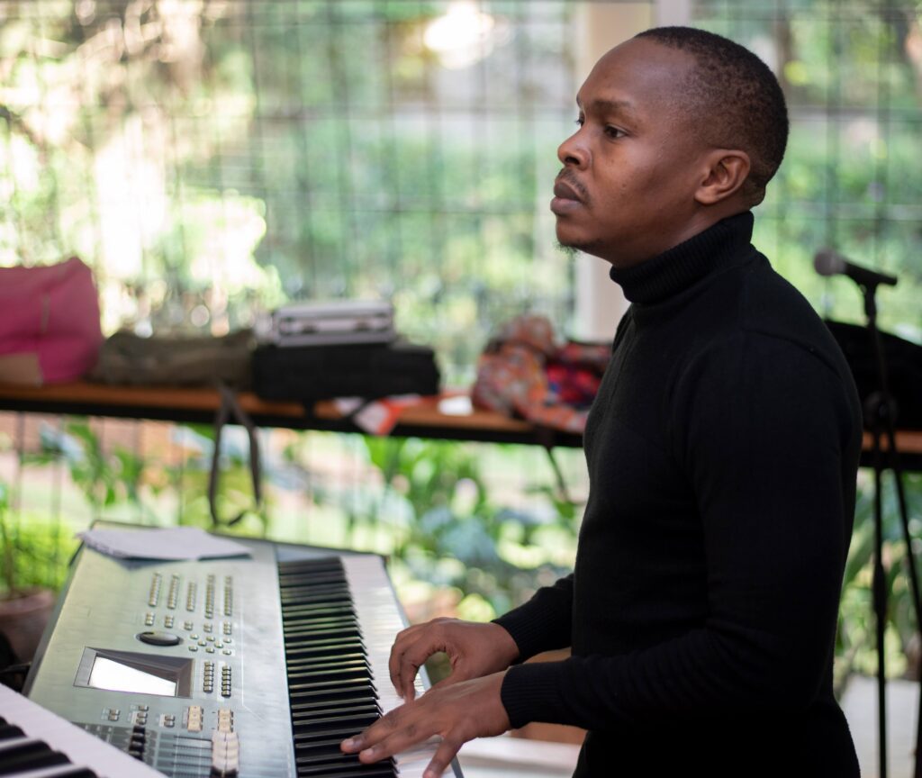 Muema Nzomo Kenyan musician Cheche Bookshop