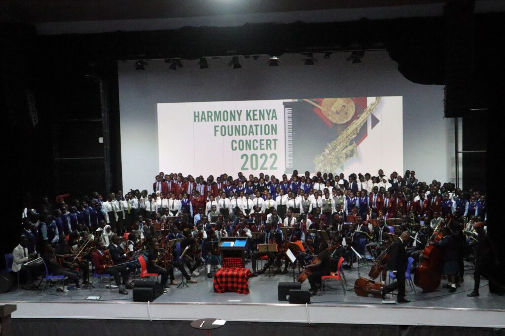 Harmony Kenya Foundation joint orchestra